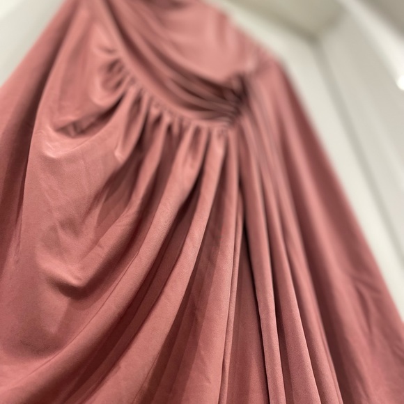 Misa Los Angeles One Shoulder Parveneh Dress In Brick - Picture 6 of 7